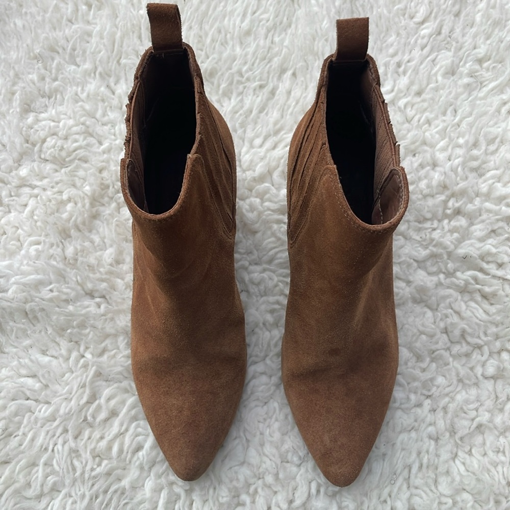 Able Rojas Western Suede
Heeled Ankle Boots Size 6